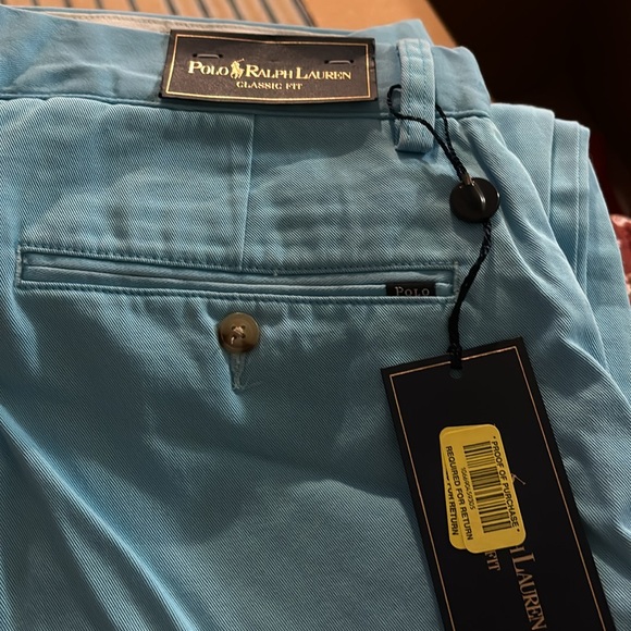 Polo Ralph Lauren Mens Chino Pants Flat Classic Fit  NWT 34x34 - Picture 4 of 6